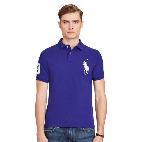 Royal Marine Slim Fit Mesh Polo Shirt Polo Ralph Lauren 3