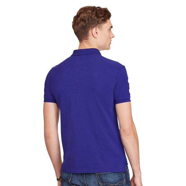 Royal Marine Slim Fit Mesh Polo Shirt Polo Ralph Lauren 4