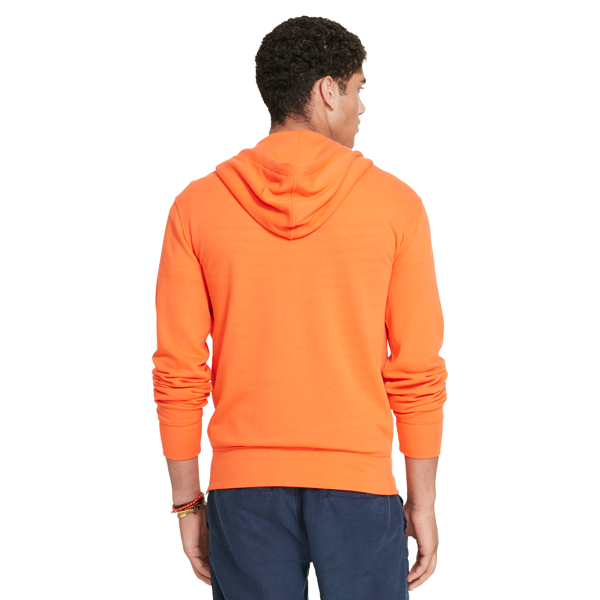 Active Orange French Terry Hoodie Polo Ralph Lauren 4