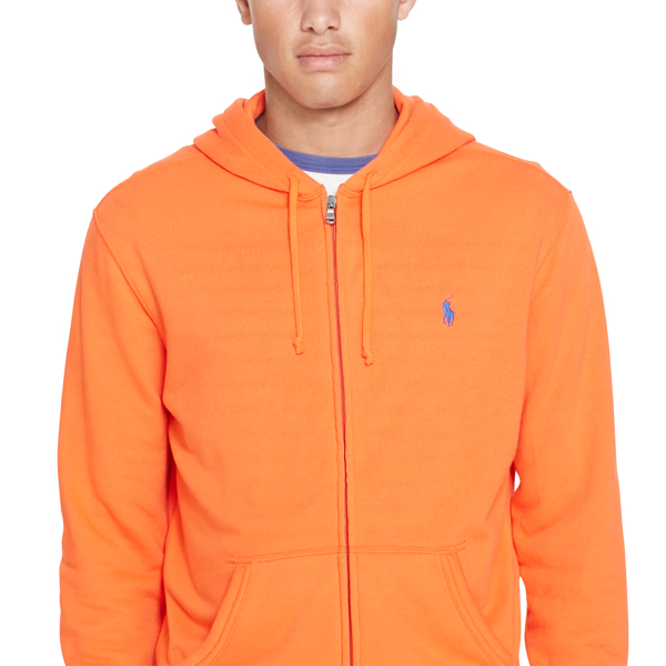 Active Orange French Terry Hoodie Polo Ralph Lauren 5