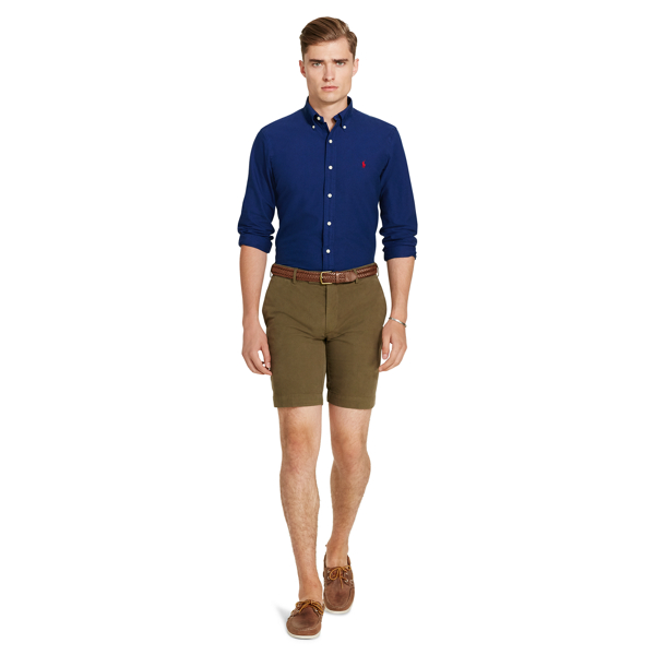 Holiday Navy Classic Fit Cotton Shirt Polo Ralph Lauren 2