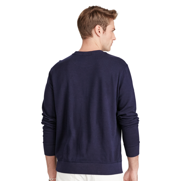 Cruise Navy Cotton-Blend-Jersey Sweatshirt Polo Ralph Lauren 2