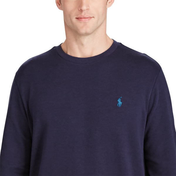 Cruise Navy Cotton-Blend-Jersey Sweatshirt Polo Ralph Lauren 3