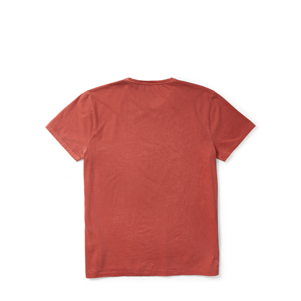 Fox Red Cotton Jersey Graphic T-Shirt RRL 2