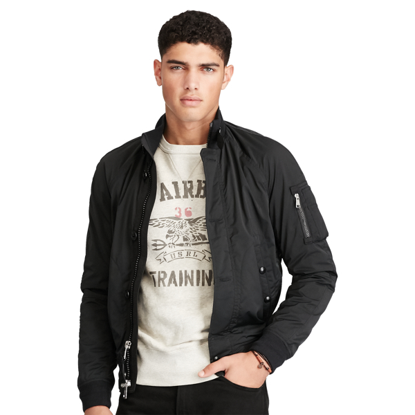 Polo Black Lightweight Bomber Jacket Polo Ralph Lauren 3