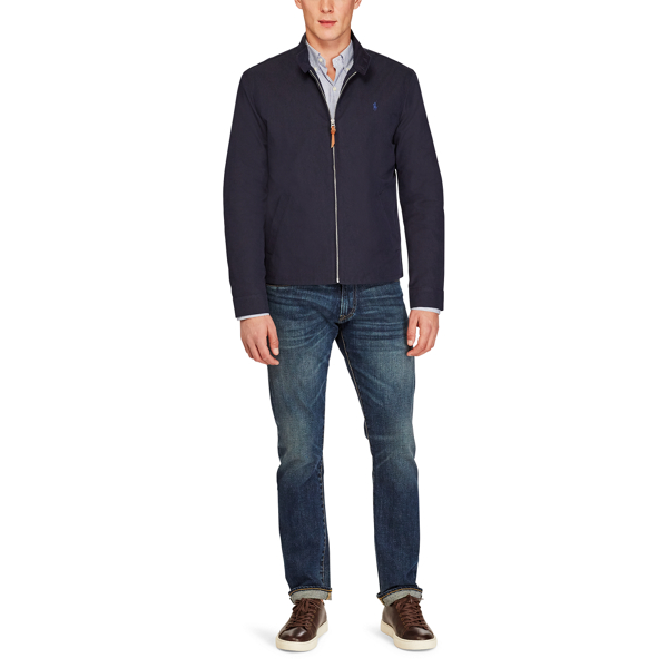 College Navy Water-Repellent Twill Jacket Polo Ralph Lauren 3