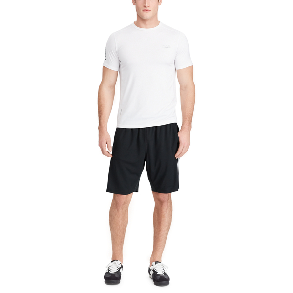 Polo Black Textured Jersey Short Polo Sport 2