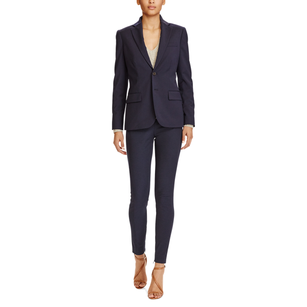 Navy Stretch Wool Blazer Polo Ralph Lauren 3