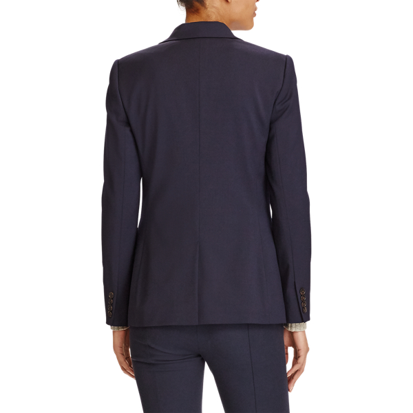 Navy Stretch Wool Blazer Polo Ralph Lauren 5