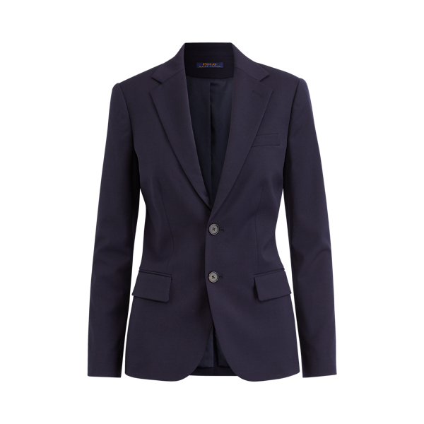 Navy Stretch Wool Blazer Polo Ralph Lauren 2