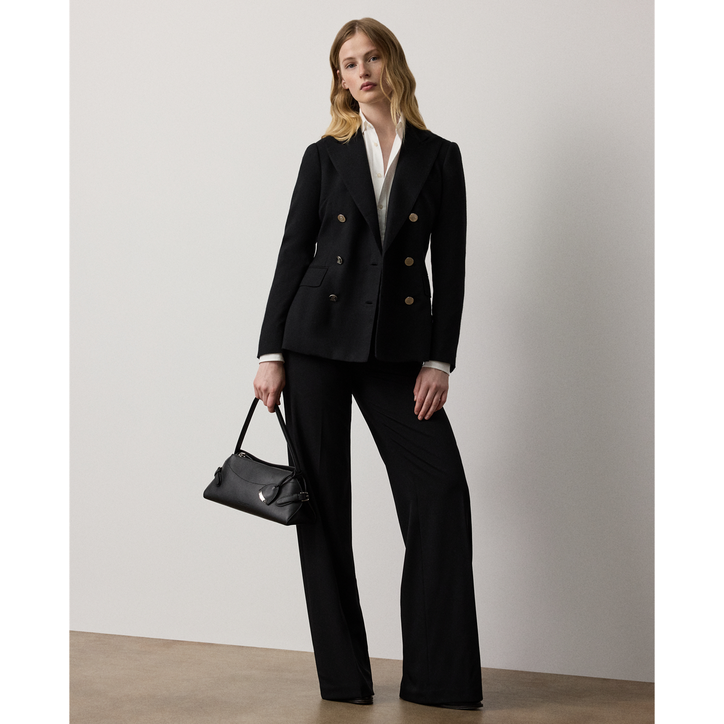 Женская рубашка Ralph Lauren Adrien Relaxed Fit Broadcloth, цвет: Белый — фото 4