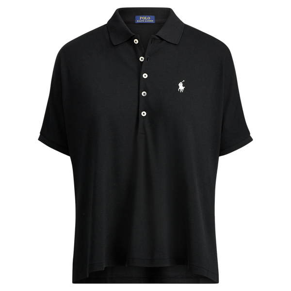 Piqu&eacute;-Polohemd im Poncho-Stil Polo Ralph Lauren in 1