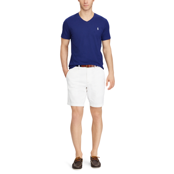 Yale Blue Custom Fit Cotton T-Shirt Polo Ralph Lauren 2