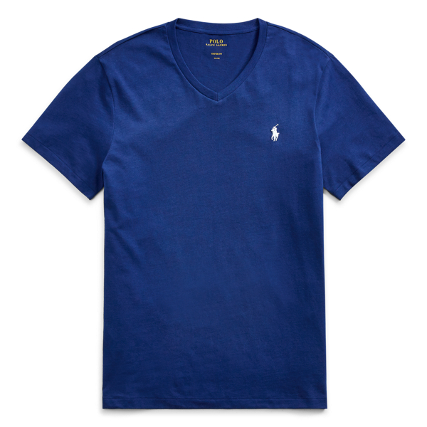 Tシャツ・カットソー Ralph Lauren SS25 CUSTOM FIT SHIRT (710966294 004) Custom Fit Cotton T-Shirt | Tees T-Shirts & Sweatshirts