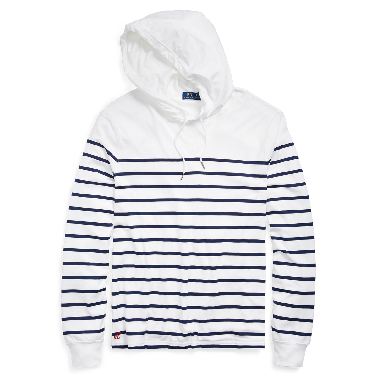 Polo ralph lauren striped hoodie store