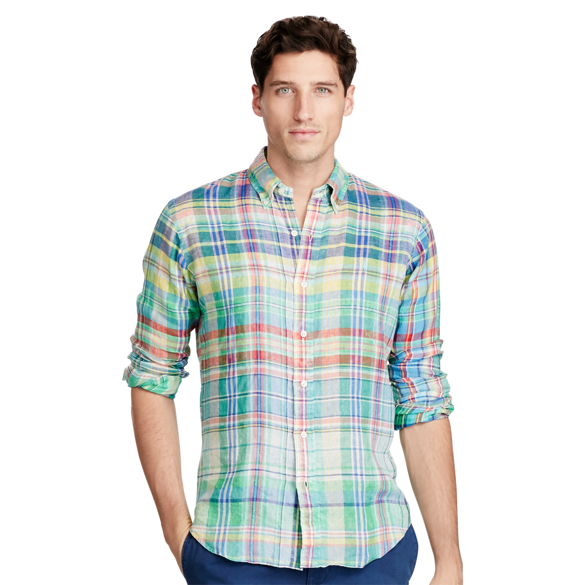 Classic Fit Ocean-Wash Shirt