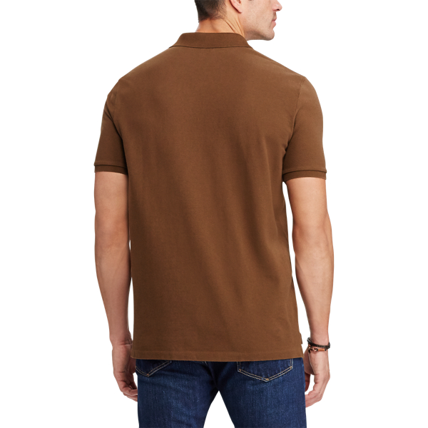 Warren Brown Classic Fit Mesh Polo Shirt Polo Ralph Lauren 5