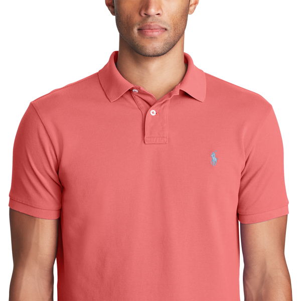 Warren Brown Classic Fit Mesh Polo Shirt Polo Ralph Lauren 6