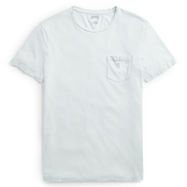 Maglietta in cotone Custom Slim-Fit Polo Ralph Lauren in 1
