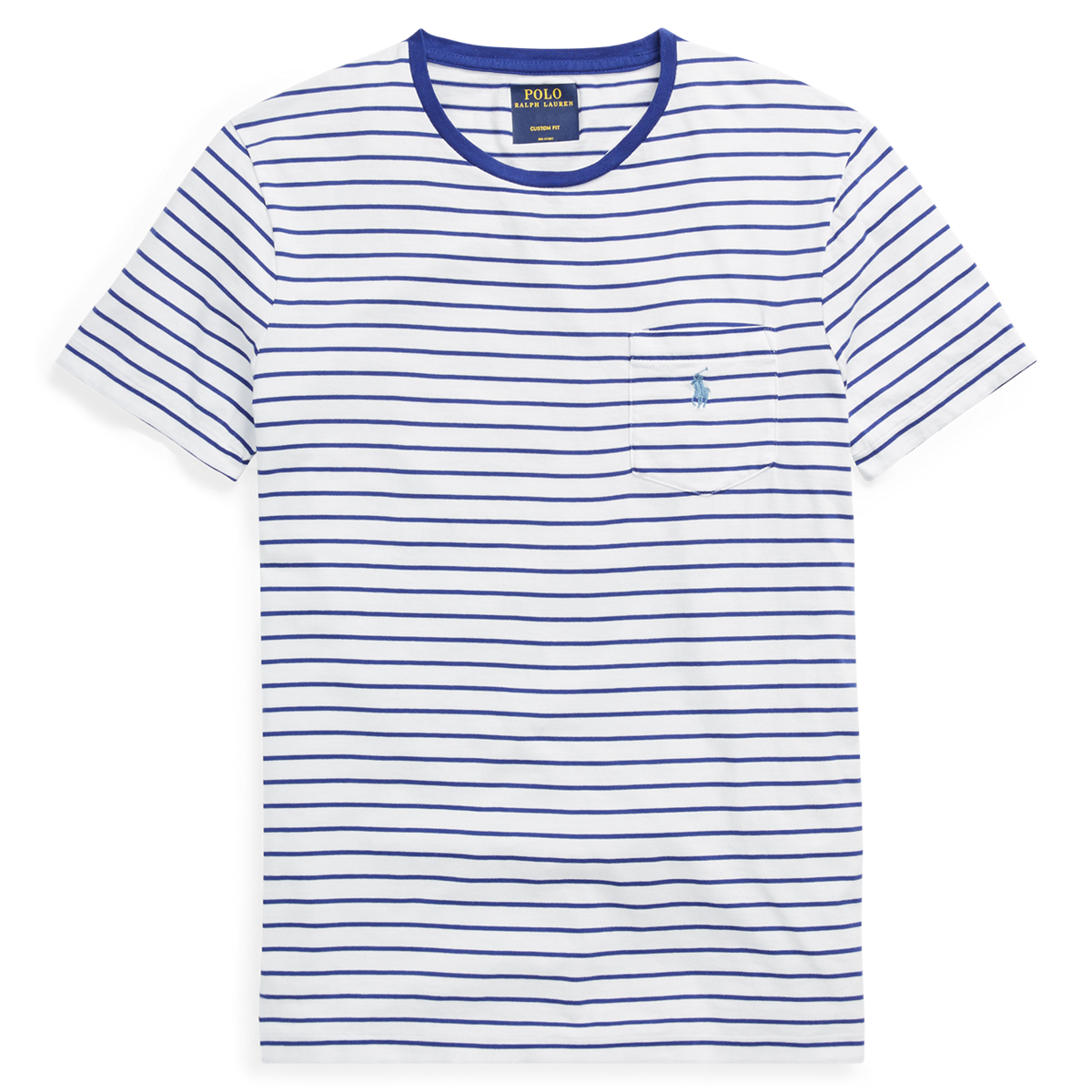 Custom Fit Striped T Shirt Tees T Shirts Sweatshirts Ralph Lauren