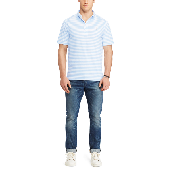 Gentry Blue/White Hampton Classic Fit Shirt Big & Tall 2