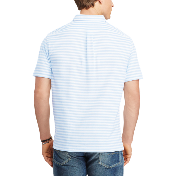 Gentry Blue/White Hampton Classic Fit Shirt Big & Tall 4