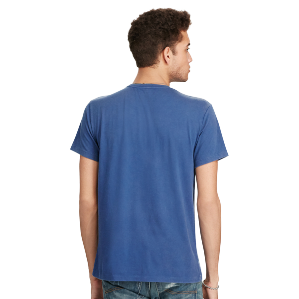 Annapolis Blue America Cotton-Blend Graphic Tee Polo Denim & Supply 2