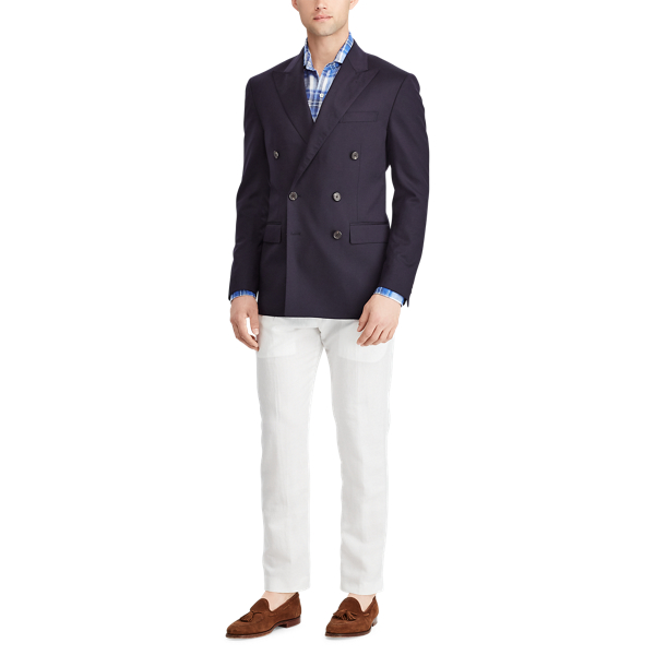 Navy Polo Stretch Wool Blazer Polo Ralph Lauren 3