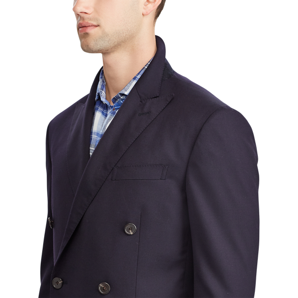 Navy Polo Stretch Wool Blazer Polo Ralph Lauren 6