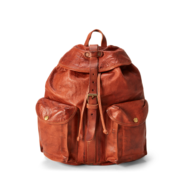 Leather Rucksack | Backpacks Bags & Leather Goods | Ralph Lauren