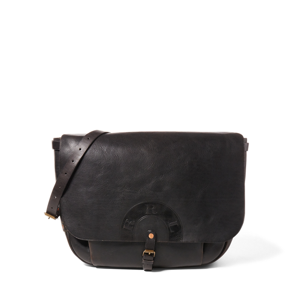 RRL LEATHER MAIL BAG
