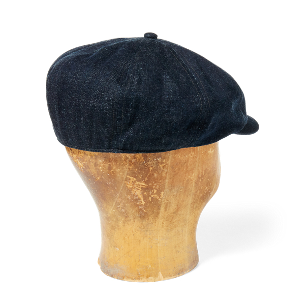 Denim Newsboy Cap