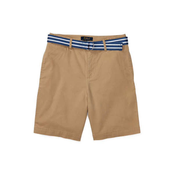 Short in cotone stretch con cintura Boys 6-14 Years in 1