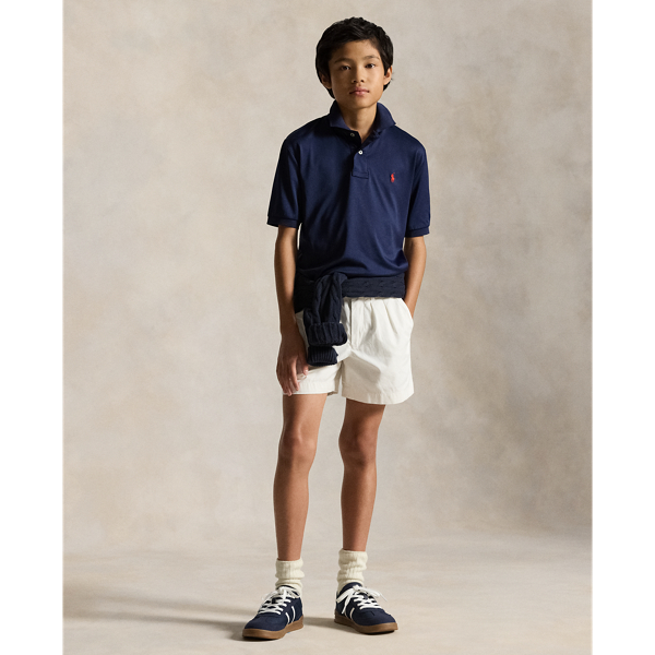 Refined Navy Performance Jersey Polo Shirt Boys 8-20 5