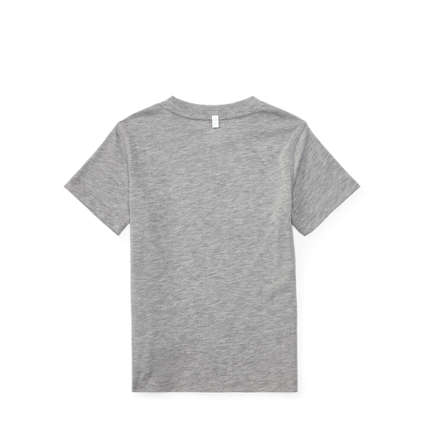 Lt. Grey Heather Jersey Graphic T-Shirt Boys 2-7 2