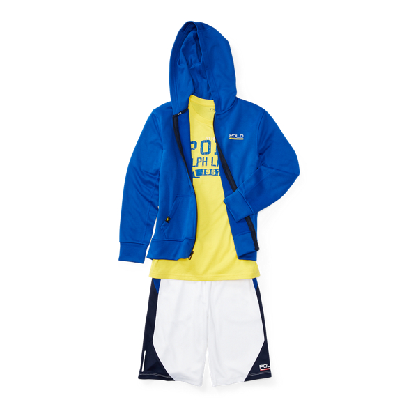 Pure Sapphire Tech Fleece Hoodie Boys 2-7 2