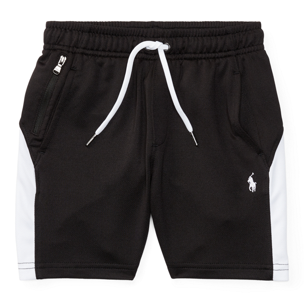 Polo Black Tech Stretch Twill Short Boys 2-7 1