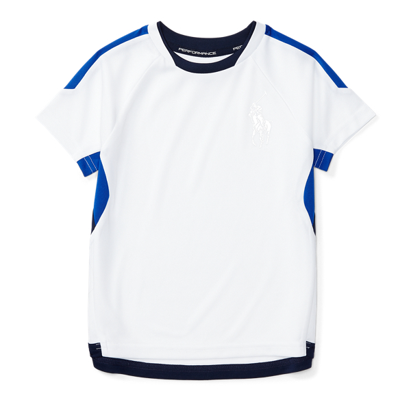 White Performance Graphic T-Shirt Boys 2-7 1