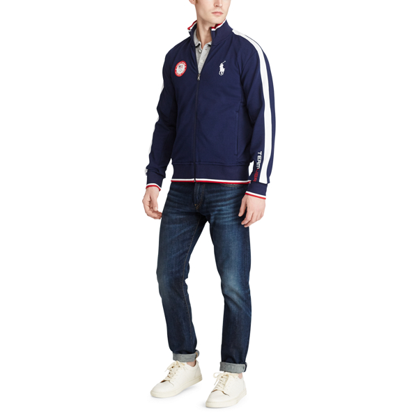 French Navy Team USA Track Jacket Polo Ralph Lauren 1