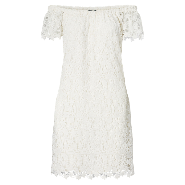 Lace Off-the-Shoulder Dress Lauren 1