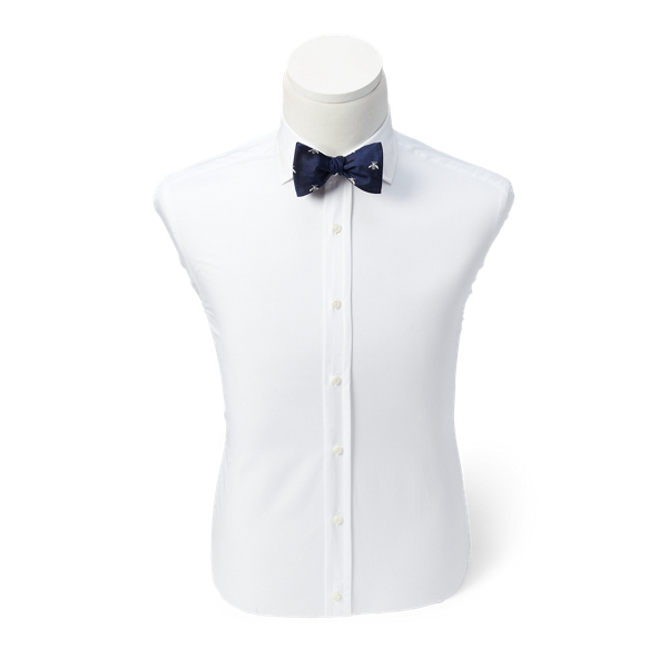 Navy Bee Silk Repp Bow Tie Polo Ralph Lauren 2