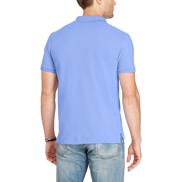 Harbour Island Blue Custom Fit Weathered Mesh Polo Polo Ralph Lauren 4