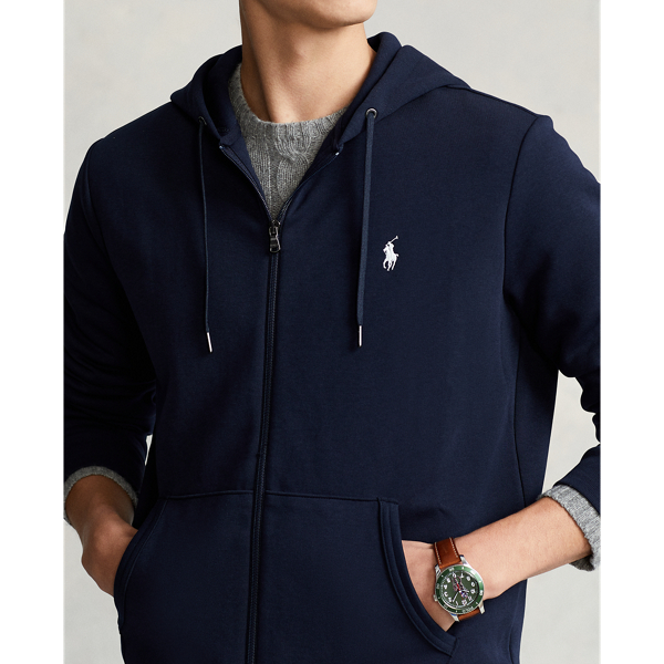 Double-Knit Full-Zip Hoodie