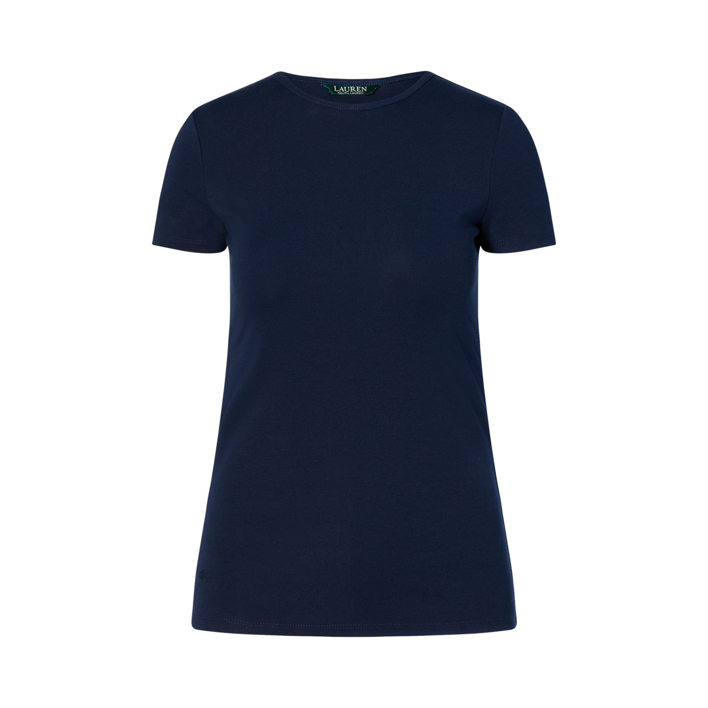 Женская футболка Ralph Lauren Stretch Cotton, цвет: Тёмно-синий — фото 5