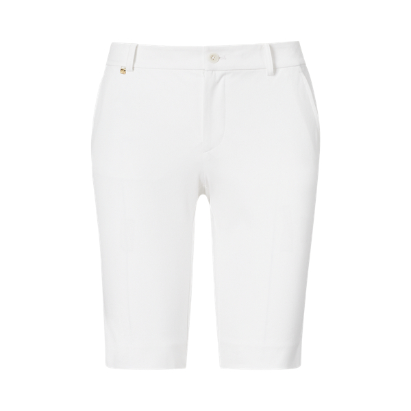 ショートパンツ RALPH LAUREN WOMEN Logo-waistband Ripstop Short Ceramic Whit RALPH LAUREN WOMEN Logo-waistband Ripstop Short Ceramic