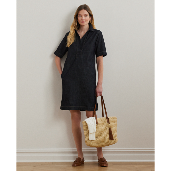 Denim Shift Dress