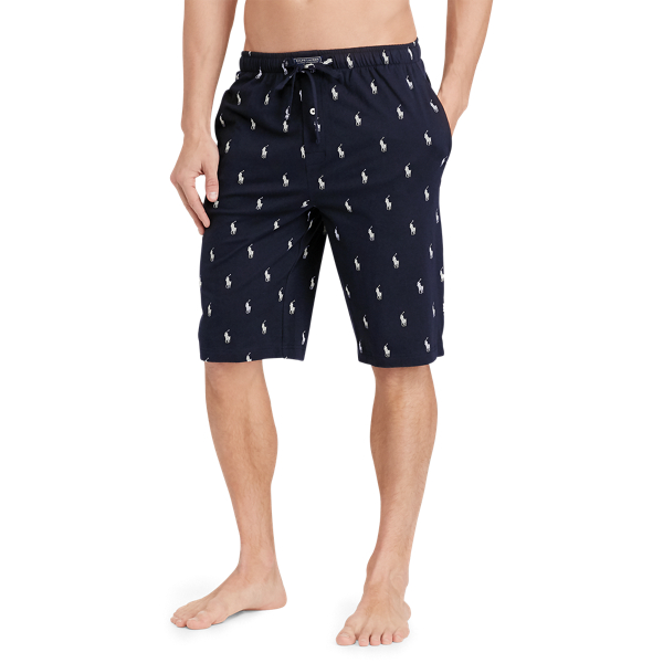 Polo ralph lauren men's cotton logo pajama shorts sale