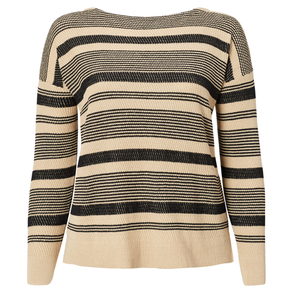 (取寄) ローレン ラルフローレン レディース ストライプド コットンブレンド セーター Lauren Ralph Lauren women Striped Cotton-Blend Sweater Lauren ストライプド コットンブレンド カーディガン