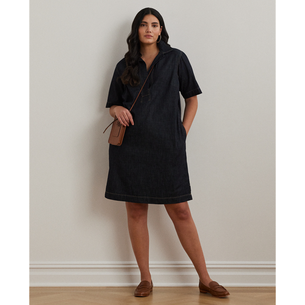 Ralph lauren denim shift dress on sale