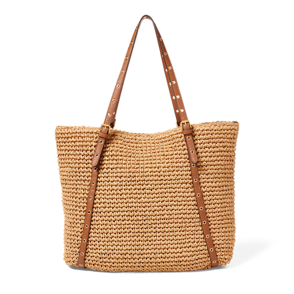 Ralph Lauren Boho hotsell Lined Straw Tote